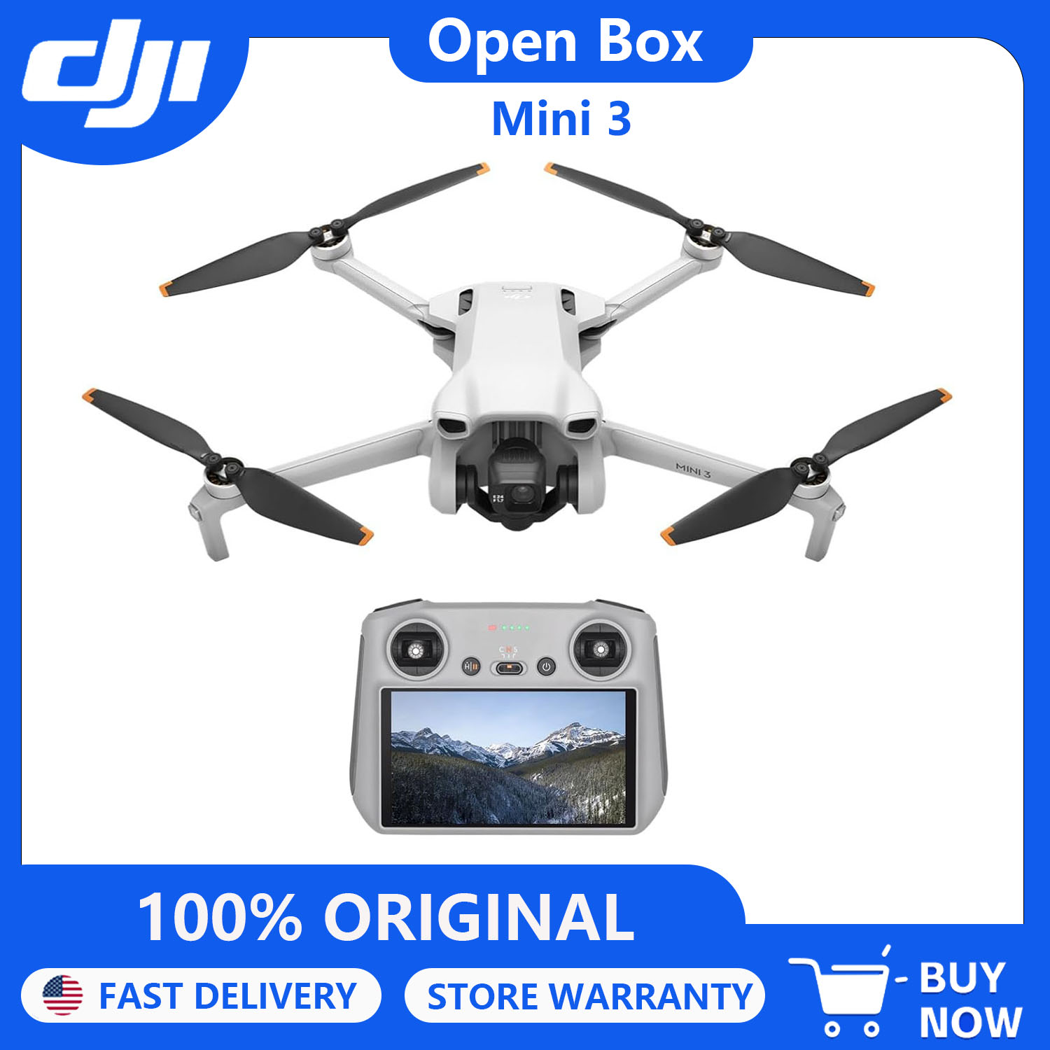 Drone Ndvi - Refurbish Open Box DJI Mini 3