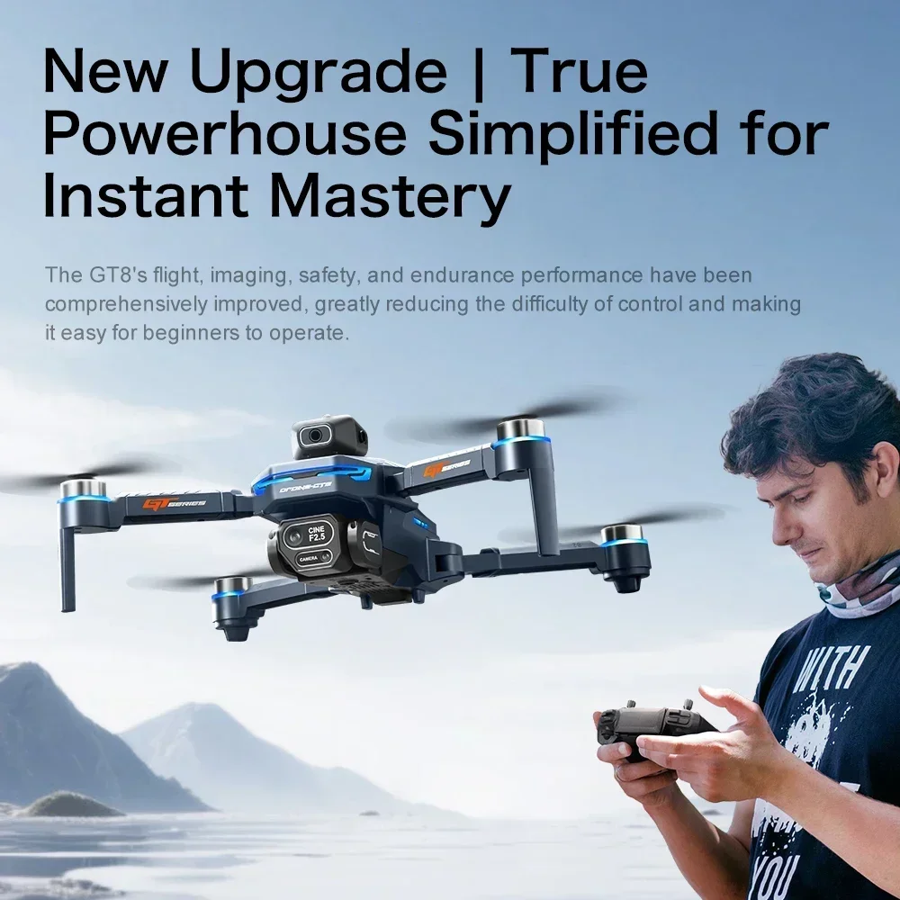 Drone 4K HD GT8 Camera Obstacl - Drone Thermal Imaging 评论和价格