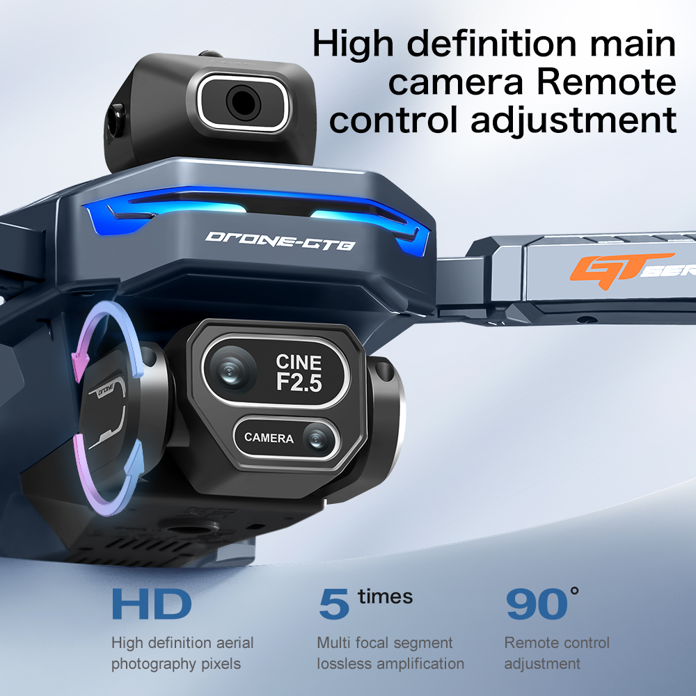 GT8 Foldable GPS RC Drone 8K H - Drone Surveying 评论和价格
