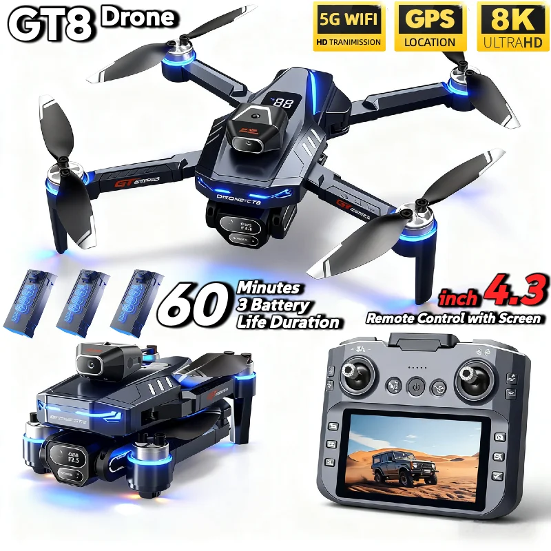 HOT For LSRC GT8 Drone 4K Prof - Drone Thermal Imaging 评论和价格