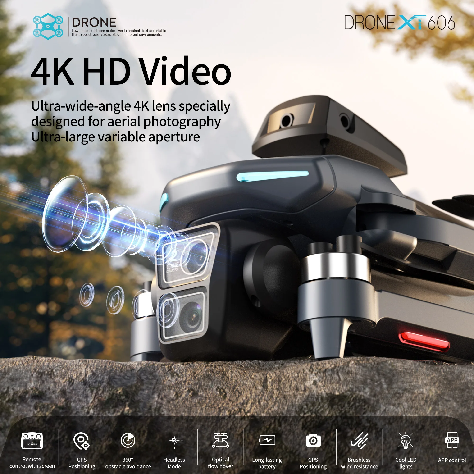 Original XT606 MAX GPS Drone 4 - Drone Surveying 评论和价格